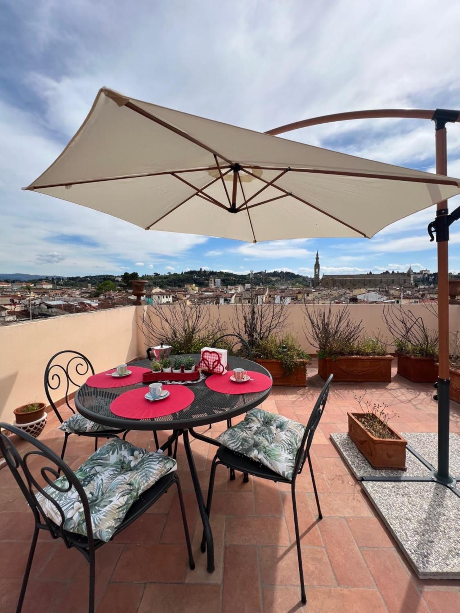 Bianca'S Home-Breathtaking Terrace 360° View Of Florence Buitenkant foto