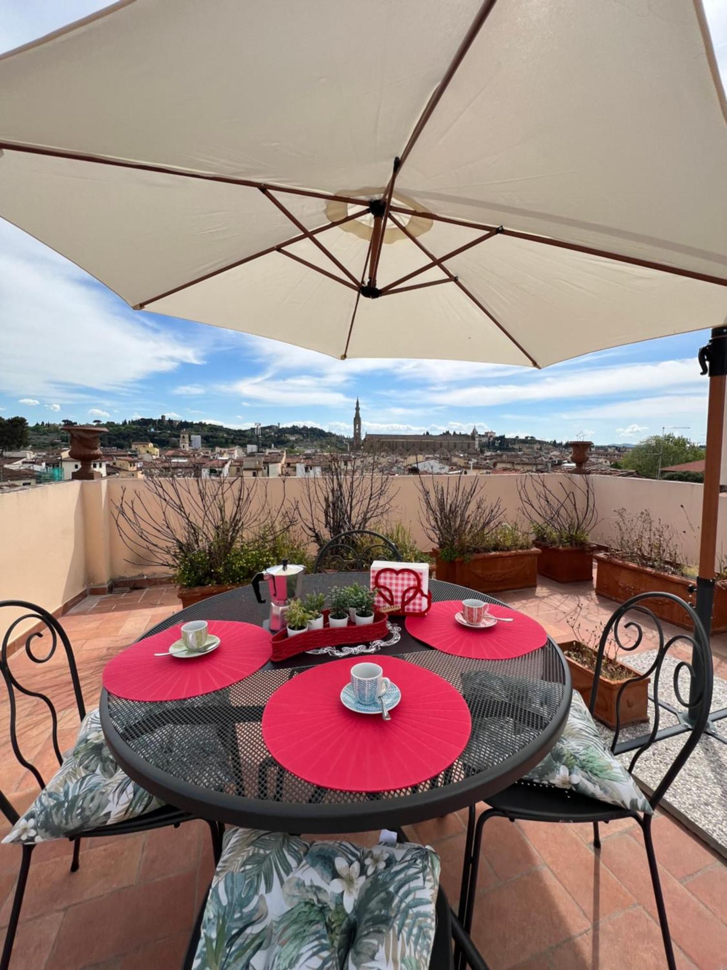 Bianca'S Home-Breathtaking Terrace 360° View Of Florence Buitenkant foto